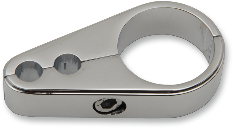 DRAG SPECIALTIES Die-Cast Cable Clamp for Dual Throttle - 1-Inch Frame, Part Number 11-0052-SC1