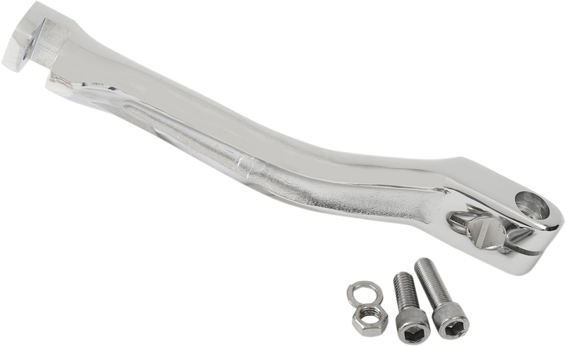 DRAG SPECIALTIES, Drag Specialties Stroker Kicker Arm 73114 - Chrome-Plated Forged Kickstart Arm for Harley-Davidson