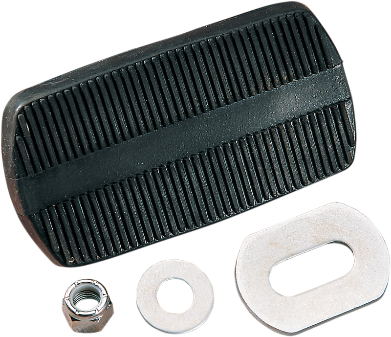 Drag Specialties Brake Pedal Pad for Harley FL Models 17-0413-SC2
