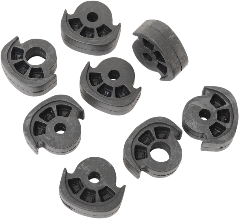 DRAG SPECIALTIES Large Foot Peg Rubbers - Part 361056-HC6 for Soft-Ride and Shifter Pegs
