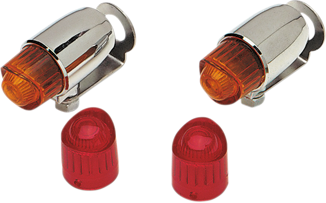 DRAG SPECIALTIES, DRAG SPECIALTIES Pony Lights - Single Filament 126051ASRSBC242