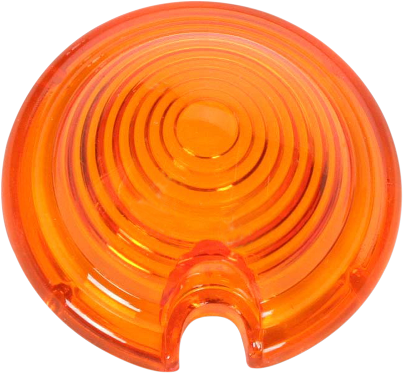 DRAG SPECIALTIES, DRAG SPECIALTIES Replacement Amber Lens for Bullet Marker Lights Part 165075-HC3