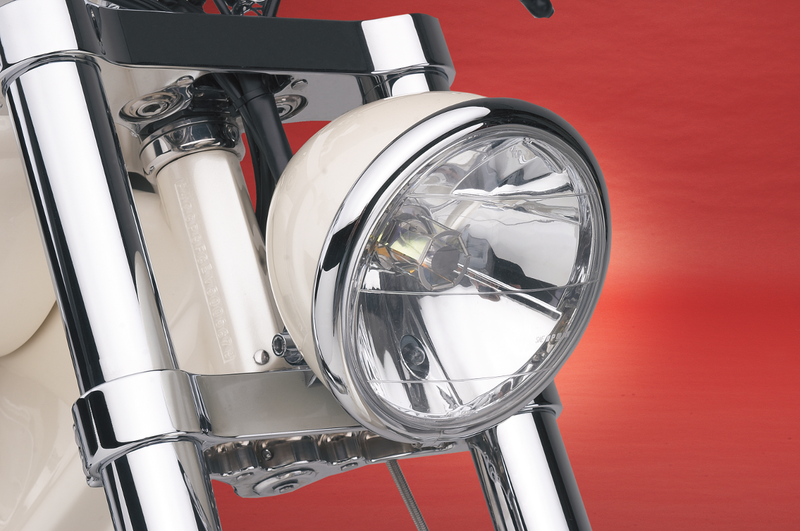 Drag Specialties 7-Inch Headlight with Running Light (Part No. 160395-LBX1)