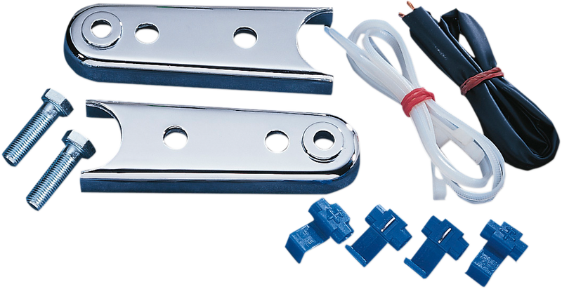 Drag Specialties Turn Signal Relocation Kit for Rear '84-'01 FXST - Model 20-0369-BC251