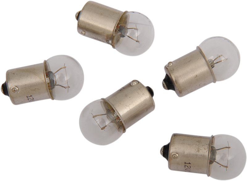 DRAG SPECIALTIES, DRAG SPECIALTIES Clear Globe Bulb for 12V Applications – Part #20-6589-B-BC202