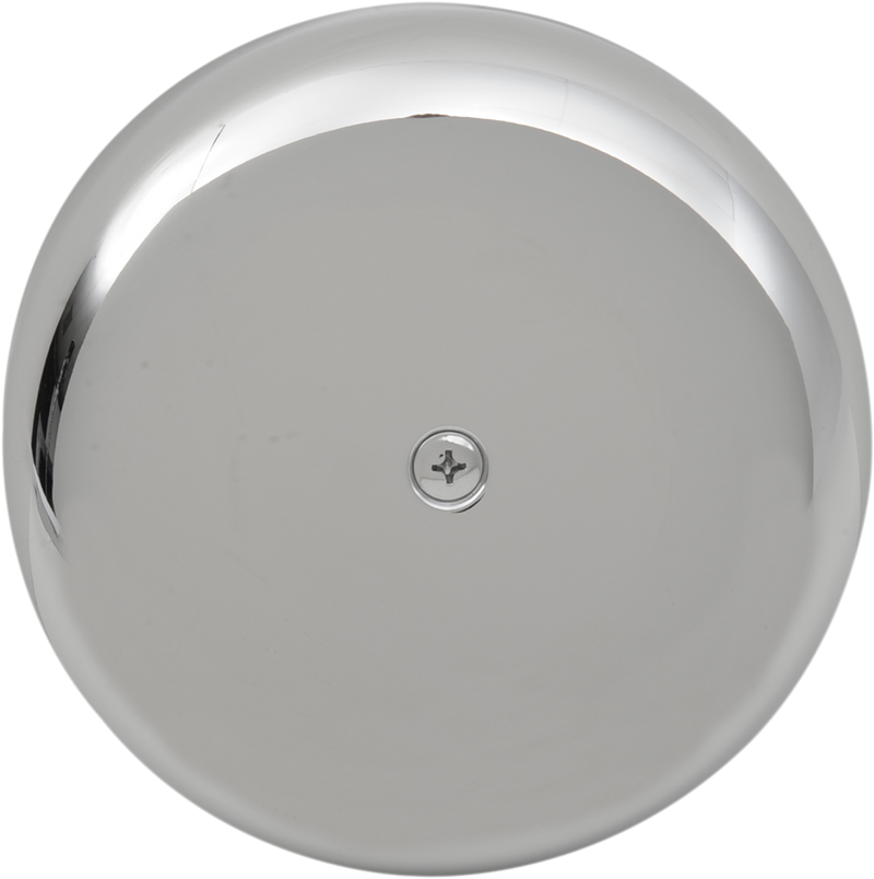 Drag Specialties 7" Round Chrome Air Cleaner with Air Filter - Part #121093-BX-LB2