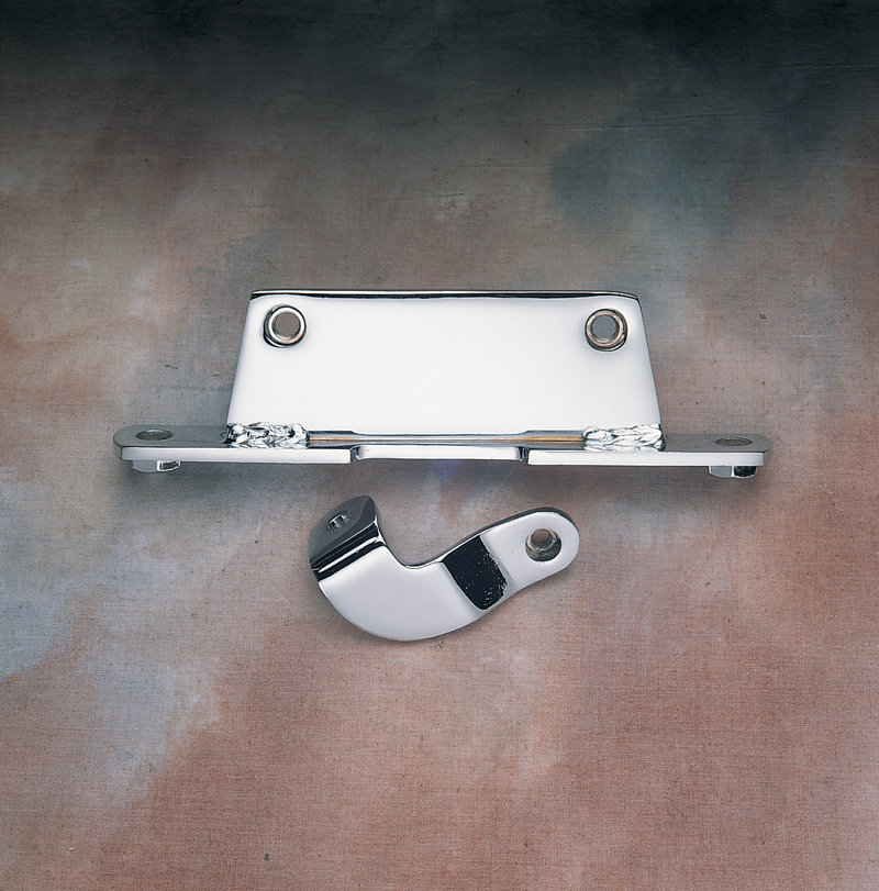 DRAG SPECIALTIES Oil Tank Bracket Set for Softail – Part Number 74022
