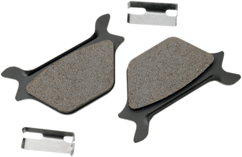DRAG SPECIALTIES Organic Brake Pads for Harley-Davidson 16-0913-SCP-SC2