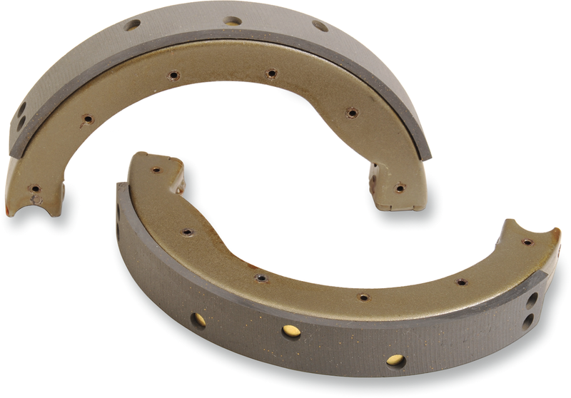 DRAG SPECIALTIES Brake Shoes for '36-'57 Big Twin - Part No. 06-0113SCPBXLB1