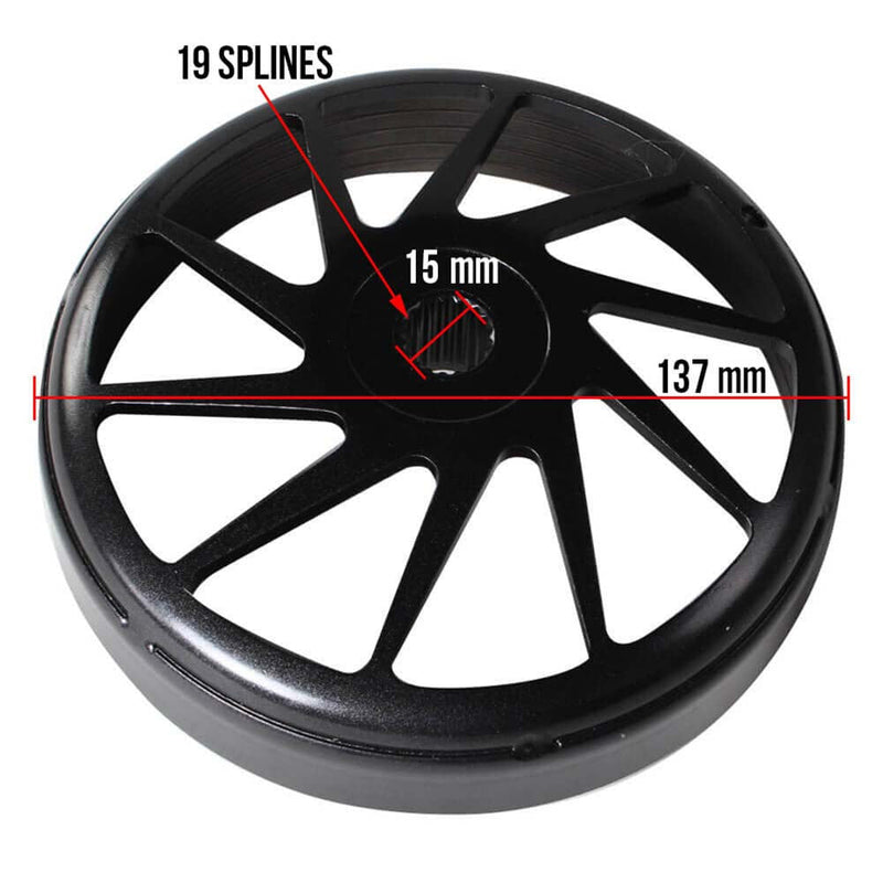 NCY Performance Anti-Glaze Clutch Bell - GY6 150+ & Navi 110