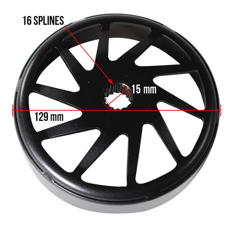 NCY Racing Clutch Bell (PTFE Star): Zuma & Vino 125