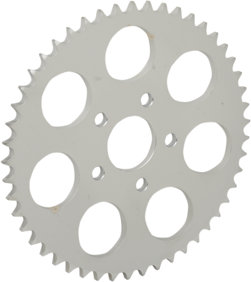 DRAG SPECIALTIES 17512ZP Rear Sprocket - 49 Tooth Zinc Coating for Motorcycle