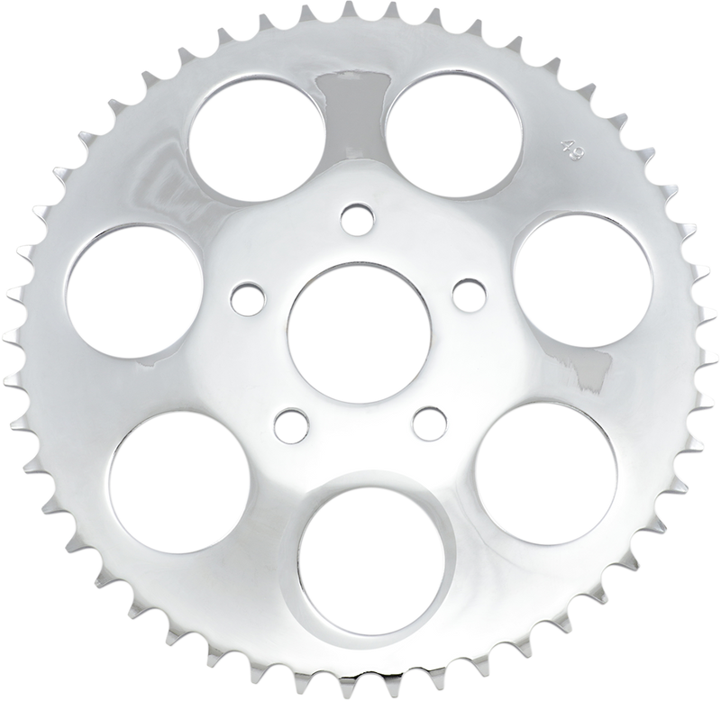 DRAG SPECIALTIES, DRAG SPECIALTIES Rear Sprocket - 49 Tooth - Chrome 17512P