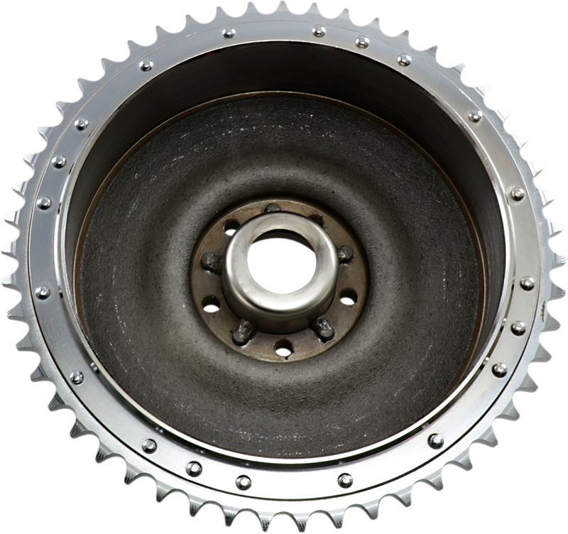 Drag Specialties Brake Drum with Sprocket for Harley Davidson 1963-1966 – Part No. 06-0129-BX-LB2