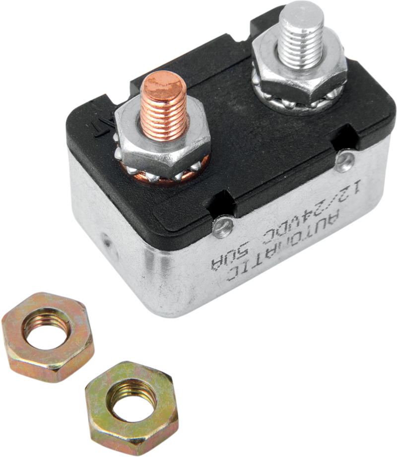DRAG SPECIALTIES 50A Circuit Breaker for Harley Davidson MC-DRAG018
