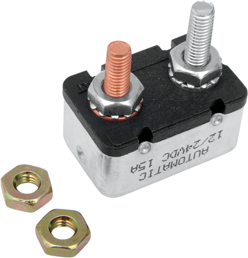 DRAG SPECIALTIES 15-Amp Circuit Breaker for Harley Davidson MC-DRAG020