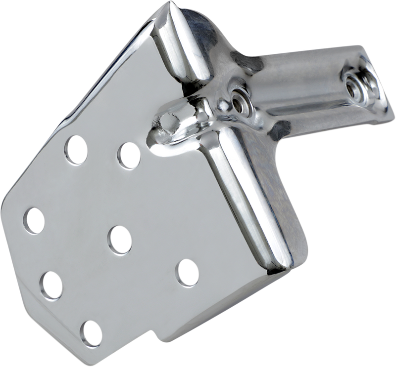 Drag Specialties Chrome Regulator Bracket for Harley Davidson 19-0302