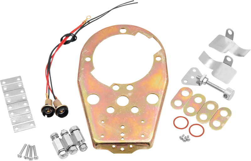 Drag Specialties Base Plate for Cat Eye Dash Cover 12-0034B