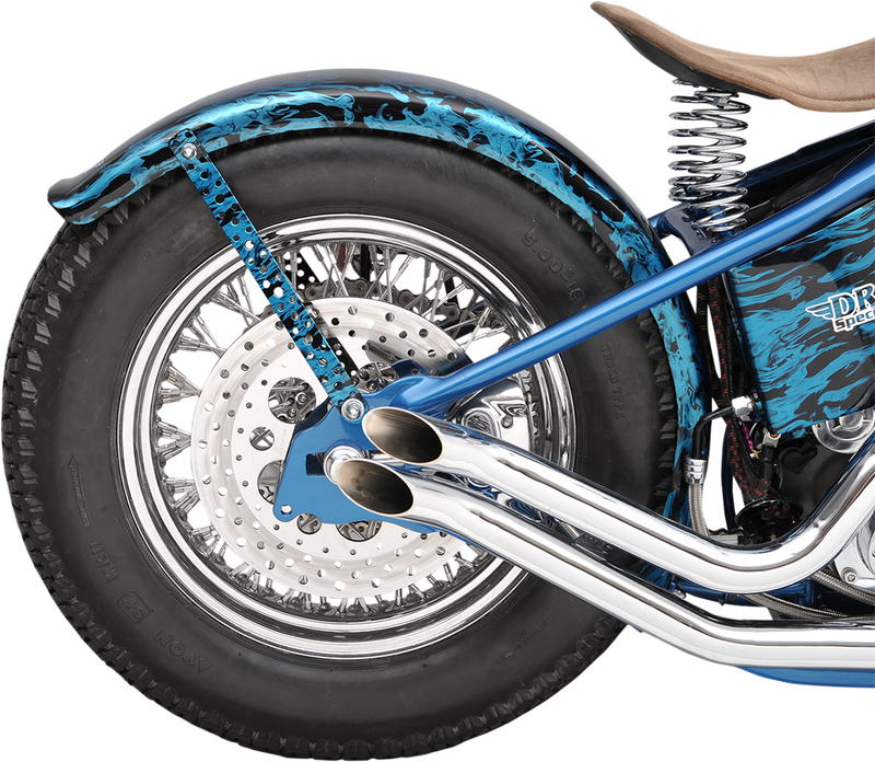 Drag Specialties Steel Rear Fender for 4-Speed FL Models – Part Number 72522R