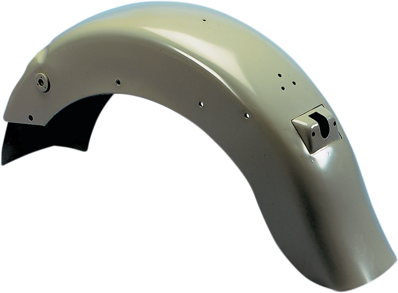 Drag Specialties Smooth Rear Fender with Taillight Mount for Harley 4-Speed FL Models Part 72522AR