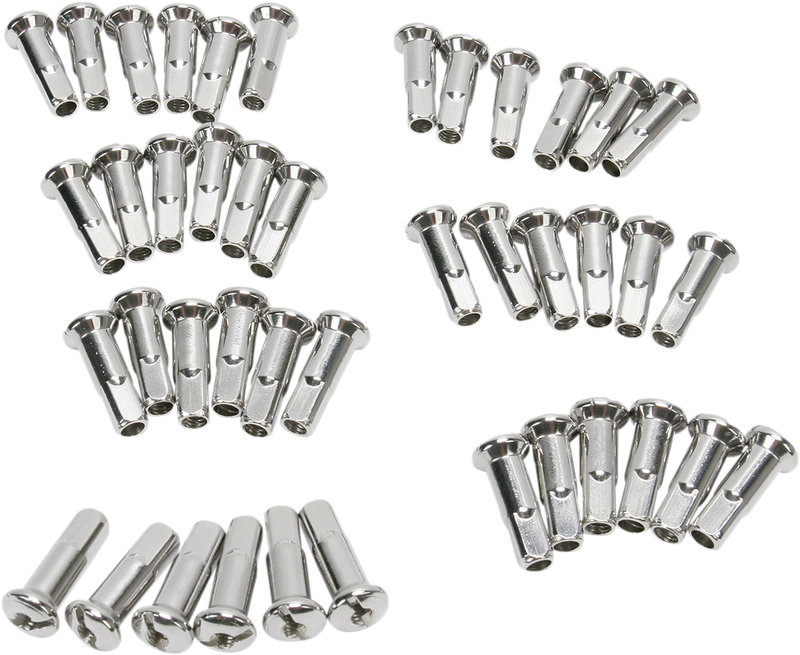 Drag Specialties Stainless Steel Spoke Nipples - Part 16-0500SS42-HC3