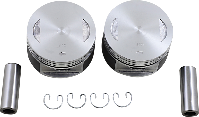DRAG SPECIALTIES, DRAG SPECIALTIES Piston Kit - 3.750 Inch Standard for 88-inch Twin Cam Motors - Part Number 21930-99-STD