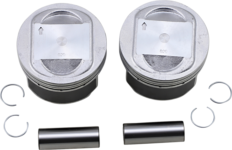 DRAG SPECIALTIES, Drag Specialties Big Bore Piston for Twin Cam - Part Number 22661-99A-020