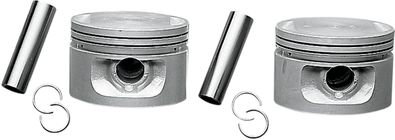 DRAG SPECIALTIES, DRAG SPECIALTIES Evolution Piston - Part 750741-BX-LB1 for OEM Replacement