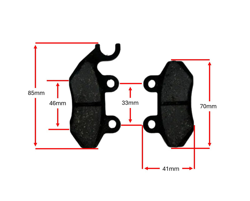 EBC Brakes SFA264 Scooter Brake Pads