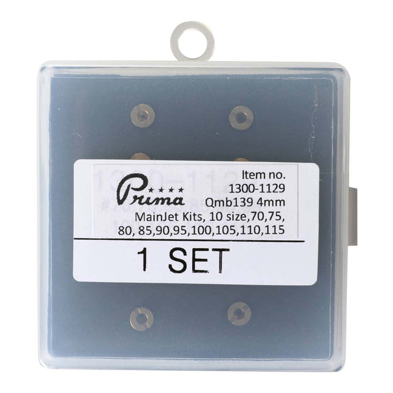 Prima 4mm Main Jet Tuning Kit - Keihin PB & CVK Carburetors