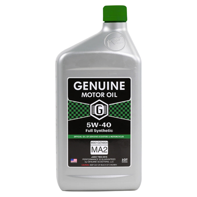 GSC Motor Oil - 5W-40 JASO MA-2 Engine Oil - 1 QT