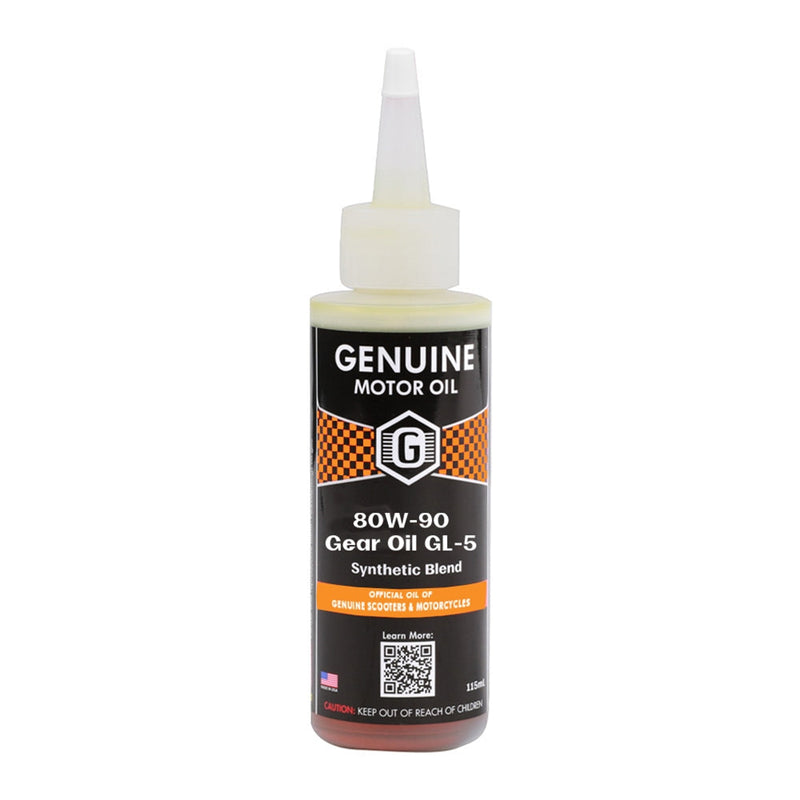 Genuine 80W-90 Gear Oil - 115mL Single-Use Bottle