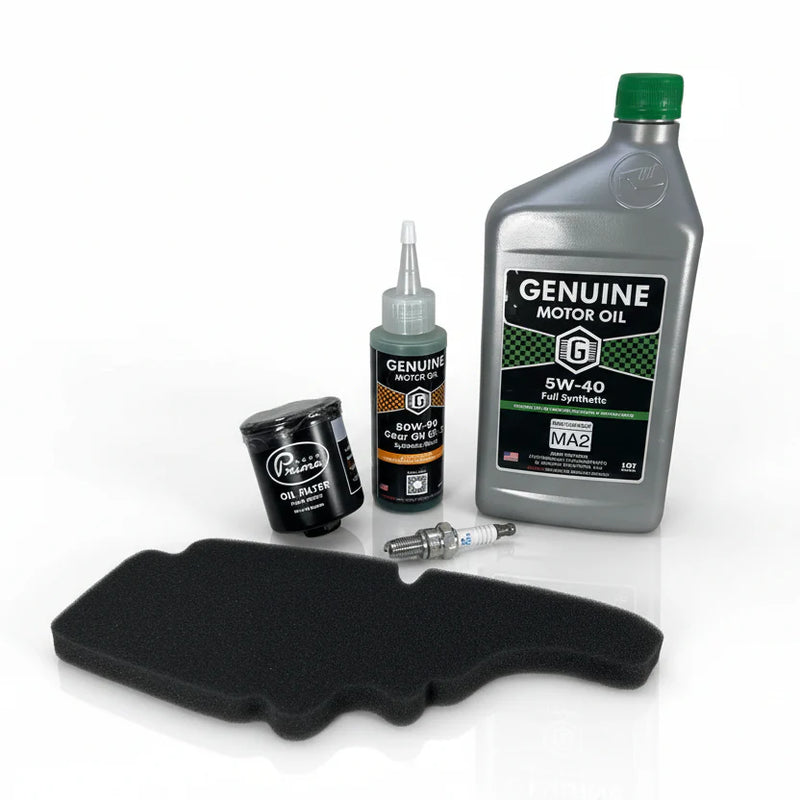 Vespa LX 150 & S 150 Essential Service Kit - 5W40 AGM