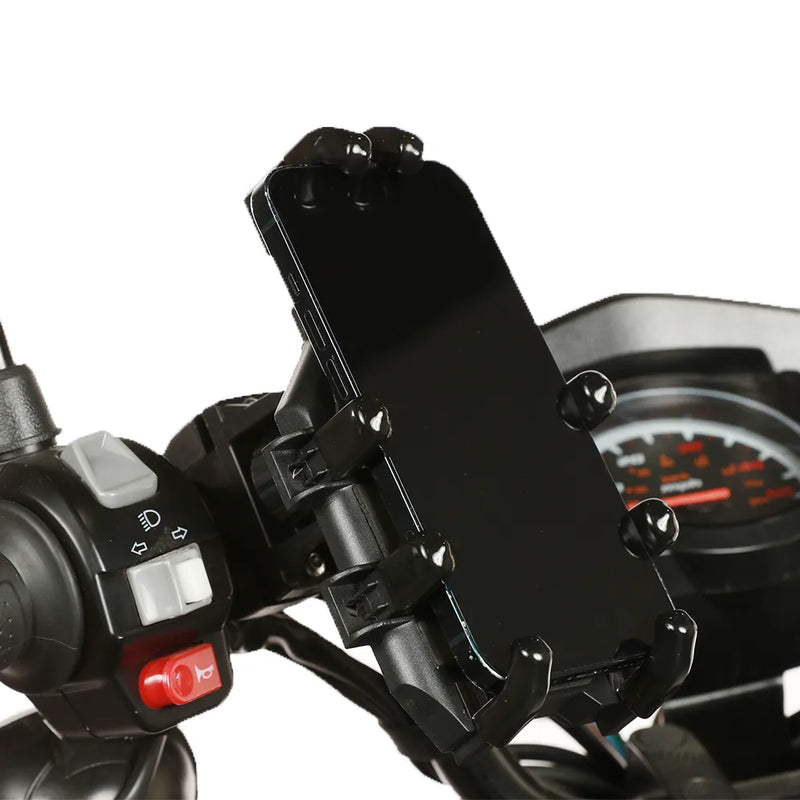 Prima Eagle Claw Cell Phone Holder: Mirror & Handlebar Mount