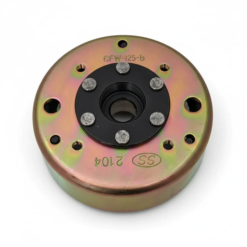 Universal Parts GY6 Flywheel With 6 Magnets