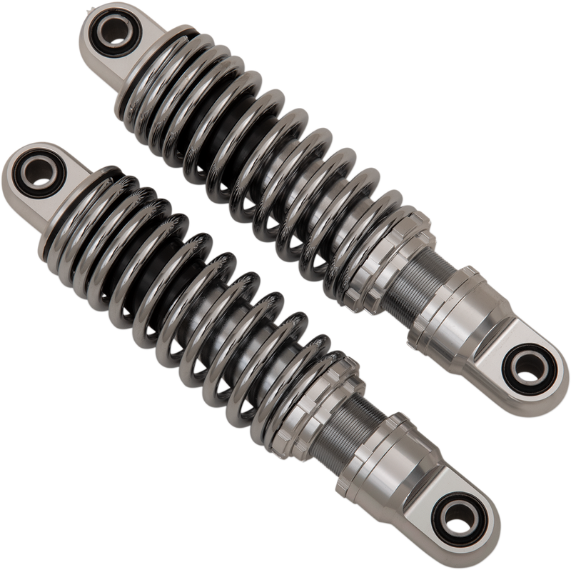 DRAG SPECIALTIES SHOCKS, DRAG SPECIALTIES SHOCKS Premium 10.5-inch Chrome Suspension Shock - Part C16-0149