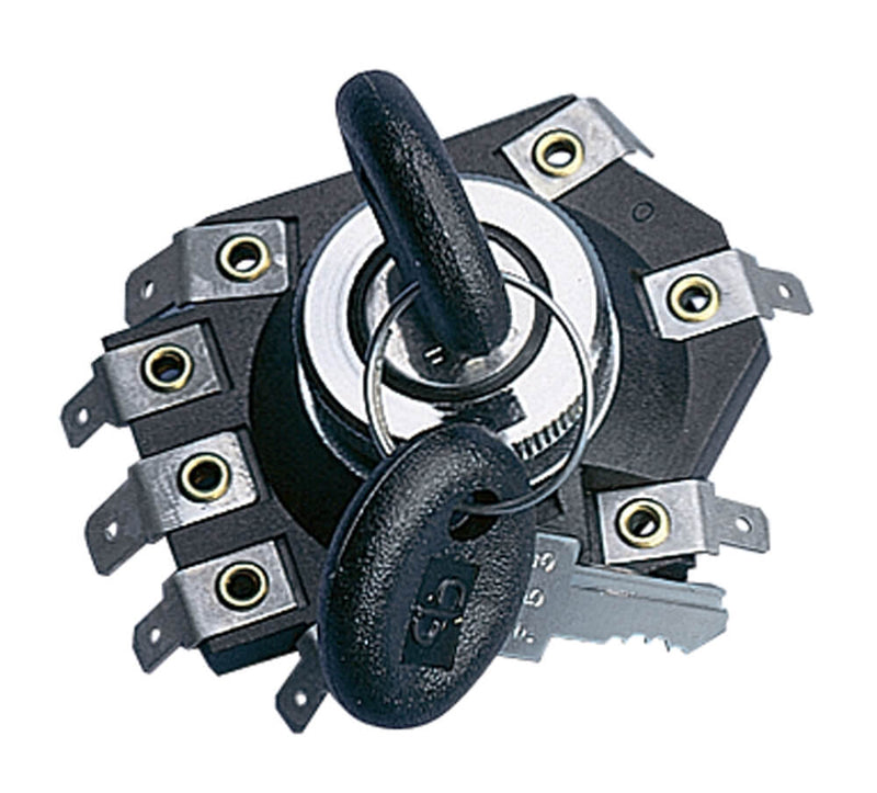 Vespa P Series 8-Pole Ignition Switch w/ Keys by Prima