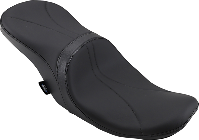 DRAG SPECIALTIES SEATS, DRAG SPECIALTIES SEATS Low Touring Seat with Solar Reflective Leather for Harley FL '08-'23 – Part #0801-1075