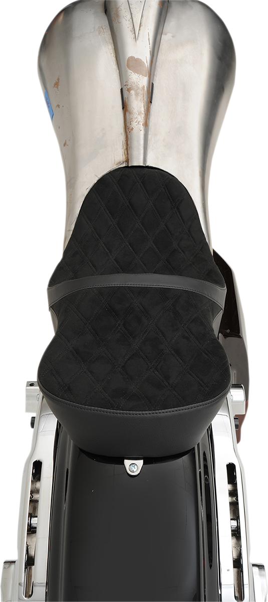 DRAG SPECIALTIES SEATS, DRAG SPECIALTIES SEATS Low Touring Seat with Vinyl Cover for Harley FL Models 2008-2023 - Part 0801-1076