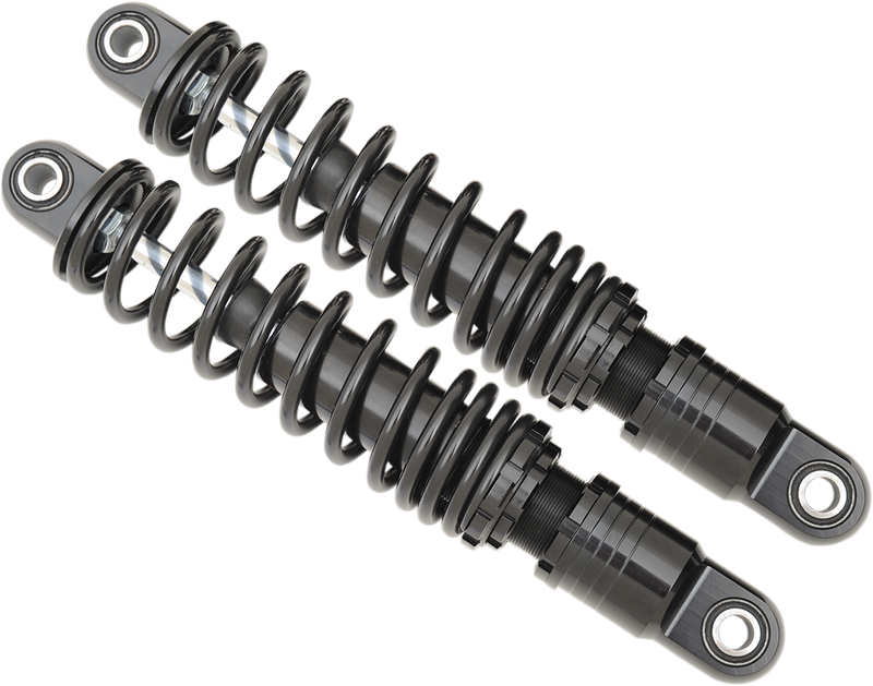 DRAG SPECIALTIES SHOCKS, DRAG SPECIALTIES SHOCKS Premium Ride-Height Adjustable Shocks - 12 Inch - Black C16-0162AB