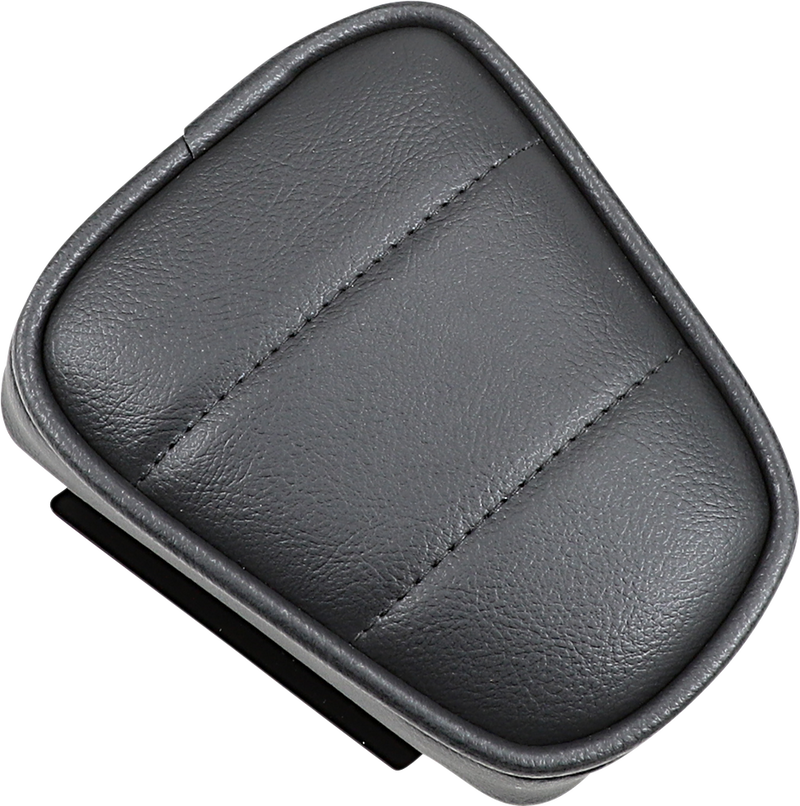 DRAG SPECIALTIES SEATS, Drag Specialties Seats Tapered Backrest Pad with Stitched Black Vinyl Cover – Part 0822-0338