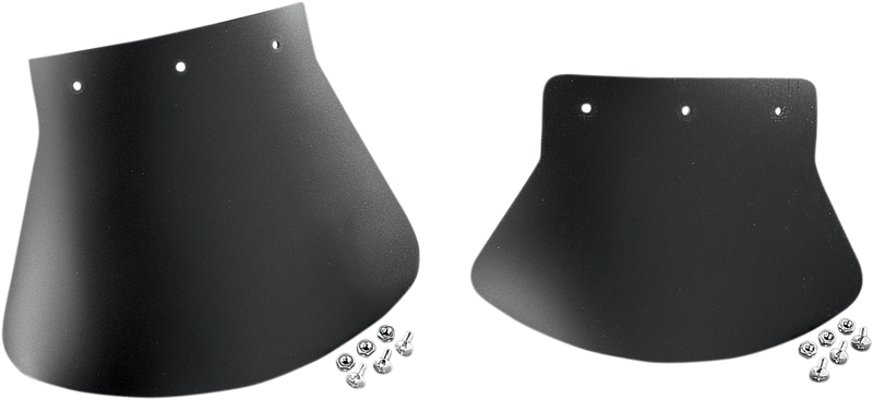 DRAG SPECIALTIES SEATS, DRAG SPECIALTIES SEATS Mud Flap - 10-1/2" W x 8" H - Part No. DS393701