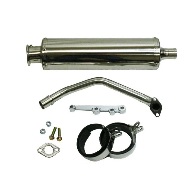 SSP-G 2nd Gen GY6 Round Stainless Performance Exhaust