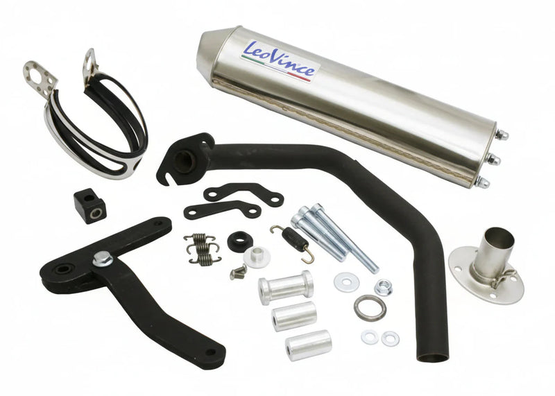 LeoVince HM Titan Racing Exhaust for QMB139 50cc