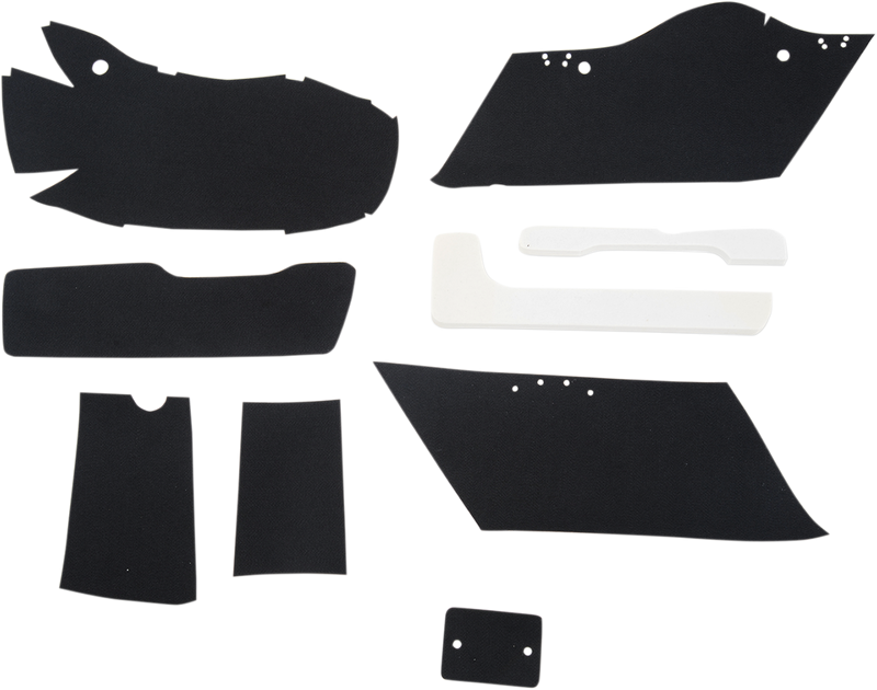 DRAG SPECIALTIES SEATS, Drag Specialties SEATS Saddlebag Lining Kit for FL 2014-2022 – Black, Part No. 3501-0943