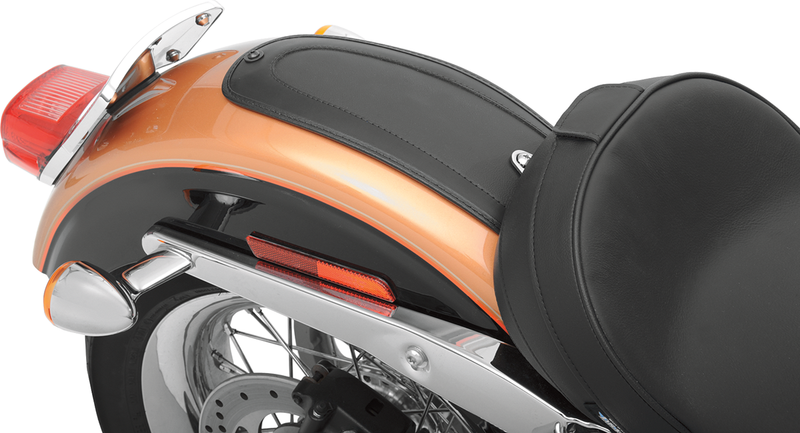 DRAG SPECIALTIES SEATS, DRAG SPECIALTIES SEATS Fender Skin with Leather Perimeters and Felt Liner – Part 1405-0135
