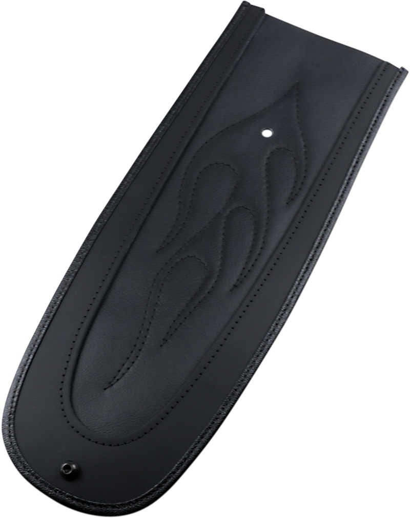 DRAG SPECIALTIES SEATS, Drag Specialties Seats Fender Skin - Flame Stitched Vinyl Center Part 1405-0137