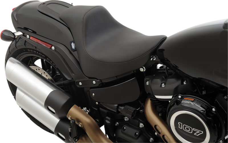 DRAG SPECIALTIES SEATS, DRAG SPECIALTIES SEATS Fender Skin with Leather Centers and Felt Liner - Part 1405-0279