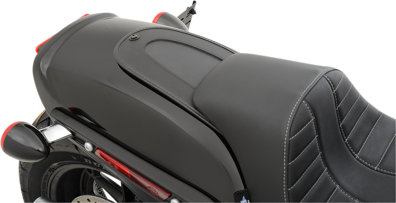 DRAG SPECIALTIES SEATS, DRAG SPECIALTIES SEATS Fender Skin with Leather Centers and Felt Liner - Part 1405-0279