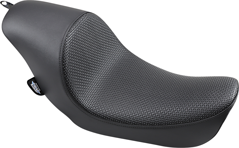 DRAG SPECIALTIES SEATS, Drag Specialties Seats 3/4 Solo Seat Low with Basketweave Finish for FXD/FLD (2006-2017) – Part 0803-0545